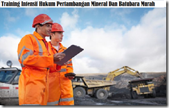 training mining law murah