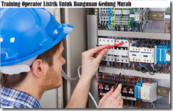 training the electric operator for the building murah