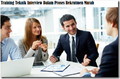 training teknik interview murah