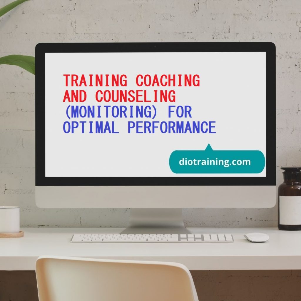 Pelatihan Coaching And Counseling (Monitoring) Untuk Kinerja Yang Optimal