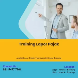 Training Lapor Pajak,