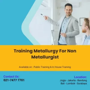 pelatihan metallurgy for non metallurgist surabaya