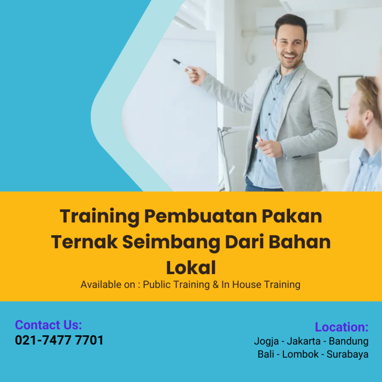 Training Pembuatan Pakan Ternak Seimbang Dari Bahan Lokal,