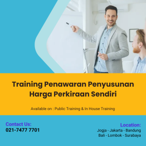 Training Penawaran Penyusunan Harga Perkiraan Sendiri,