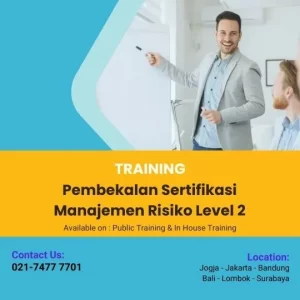 pelatihan pembekalan sertifikasi manajemen risiko level 2 surabaya