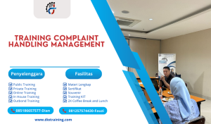 TRAINING COMPLAINT HANDLING MANAGEMENT