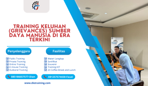 TRAINING KELUHAN (GRIEVANCES) SUMBER DAYA MANUSIA DI ERA TERKINI