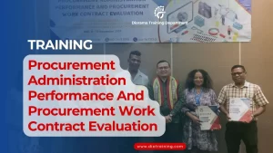 Training Procurement Administration Performance And Procurement Work Contract Evaluation 