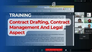 TRAINING CONTRACT DRAFTING, CONTRACT MANAGEMENT AND LEGAL ASPECT