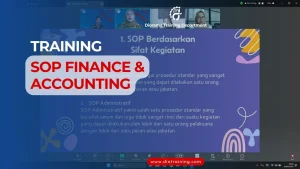 TRAINING SOP FINANCE DAN ACCOUNTING