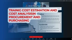 TRAINIG COST ESTIMATION AND COST ANALYSIS IN PROCUREMENT AND PURCHASING