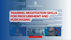PELATIHAN NEGOTIATION SKILLS FOR PROCUREMENT AND PURCHASING