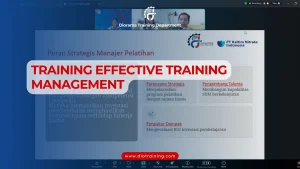 TRAINING EFFECTIVE TRAINING MANAGEMENT