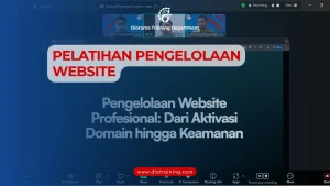 PELATIHAN PENGELOLAAN WEBSITE