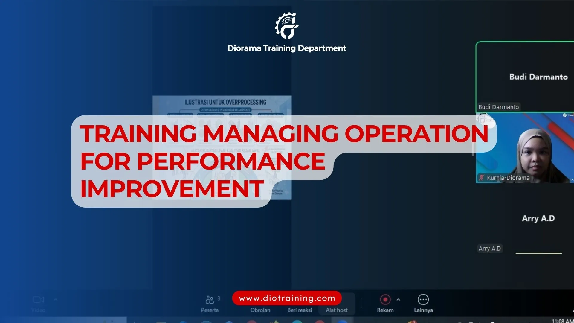 PELATIHAN MANAGING OPERATION FOR PERFORMANCE IMPROVEMENT