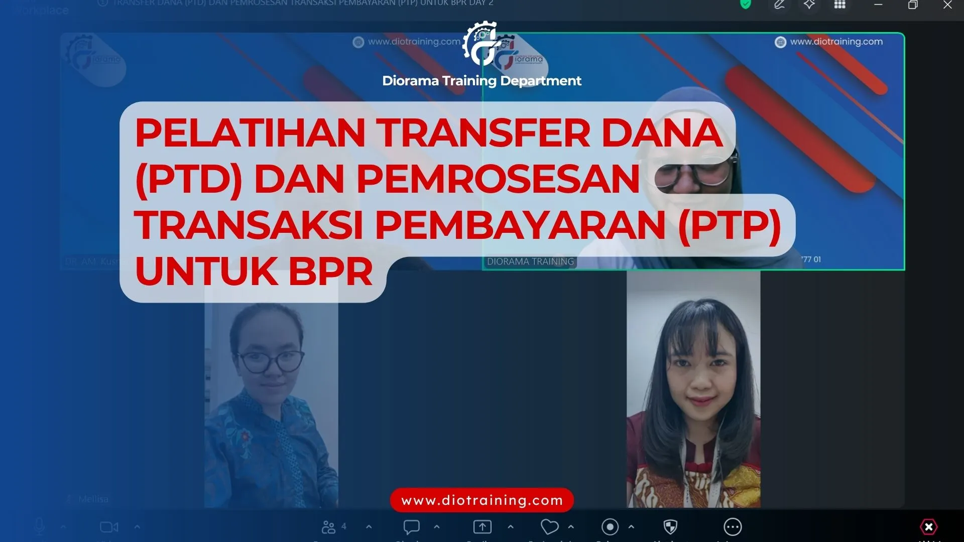 Pelatihan Transfer Dana (PTD) dan Pemrosesan Transaksi Pembayaran (PTP)